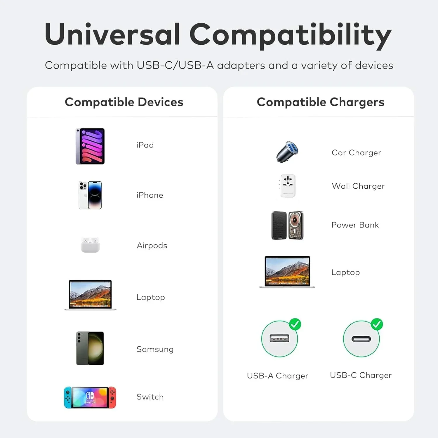 Power Cord 4-in-1 Fast Charging Cable. - Image 4