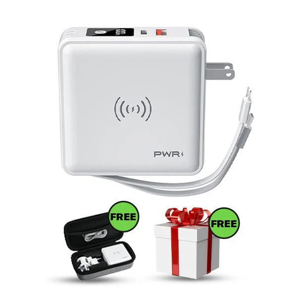 Travel Gift Bundle | 5 in 1 Power Bank + Case