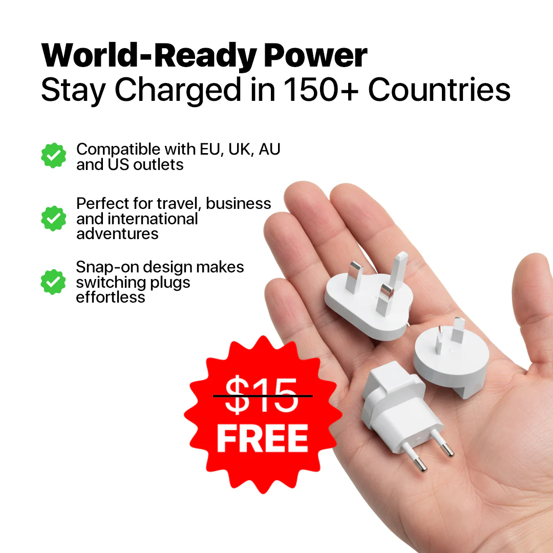 Travel Pro - 5 in 1 Power Bank - 55% OFF Spring Sale + 4 Free Gifts (Worth +$200) - Image 3